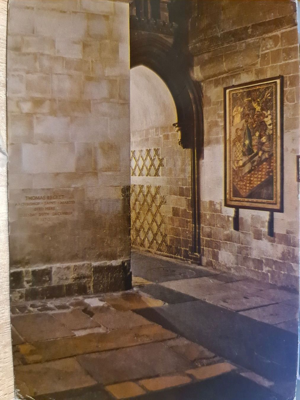 Cartoline postali: Ansichtskarte Canterbury Cathedral 1982 – Usato da Dintikon venduto da Vexi