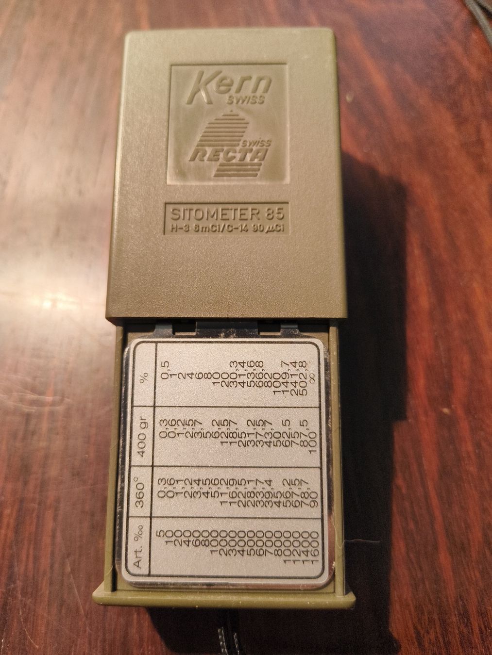 Recta Altro per Esercito: Kern Kompass Swiss Army Sitometer 85 Recta Swiss – Usato da stettlen venduto da VintageBern_ch 4