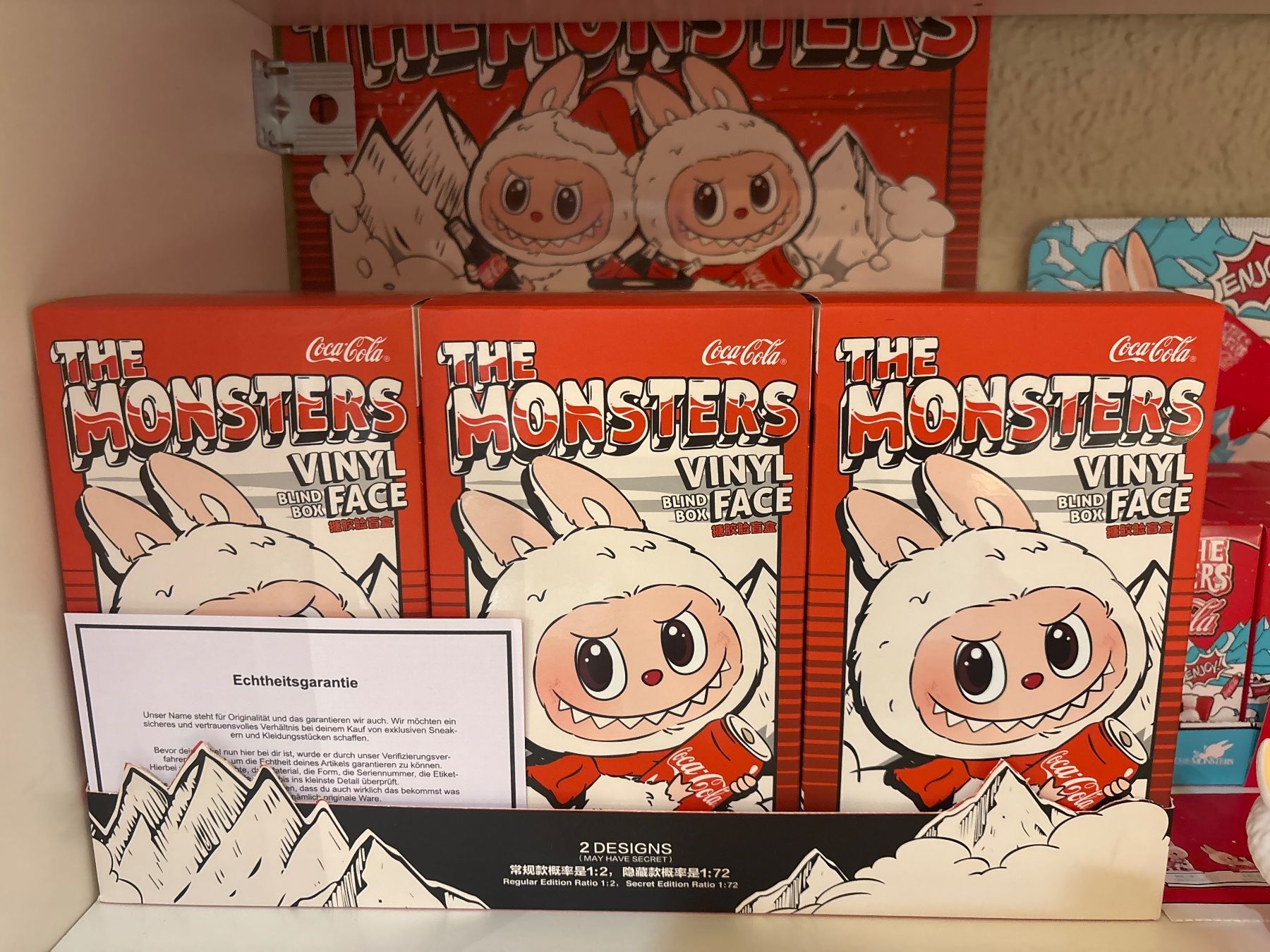 Pop Mart Statuette: Original The Monsters Blind Box Coca-Cola La Bubu – Nuovo e nell'imballaggio originale da Koppigen venduto da tama68 6