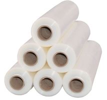 6 x Rollen Stretchfolie 3,4 kg 23 my Transparent