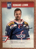 AK Autogrammkarte von Kloten Flyers Romano Lemm