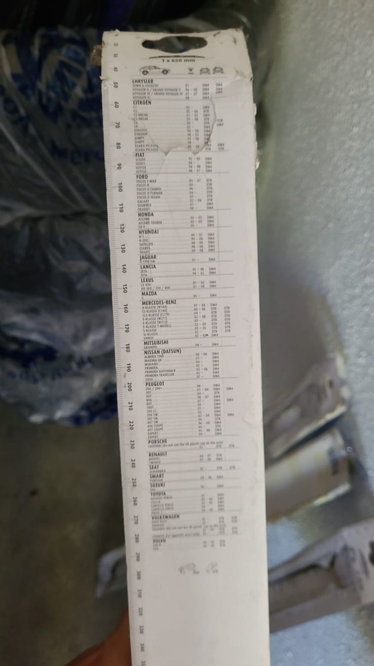 Tutti pezzi di ricambio auto: Windschutzscheibenwischer Set 5x verschiedene Modelle neu – Usato da Regensdorf venduto da gambing