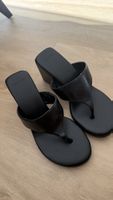 Sandales compensées Bershka noires taille 36