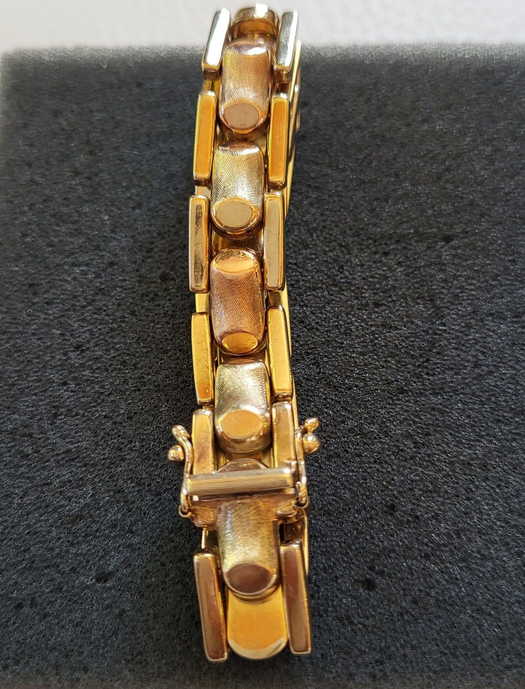 Bracciali & Braccialetti: Gold Massiv Bicolour Armband – Usato da Wald ZH venduto da Dasilver 5
