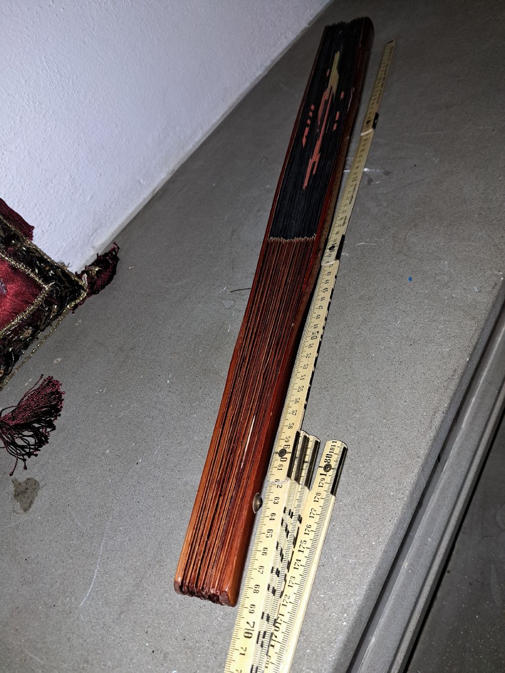 Alle Dekorationen: Asiatischer Fächer, Vintage Wanddeko, gross – Gebraucht aus Kölliken von Upcycling-by-Mc-TAM 5