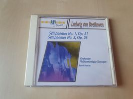 Beethoven Symph No 1 Op 21 Symph 8 Op 93 neu und ovp