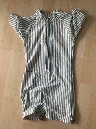 Liedwood Badeoverall gestreift mit UV Schutz Gr. 104/110
