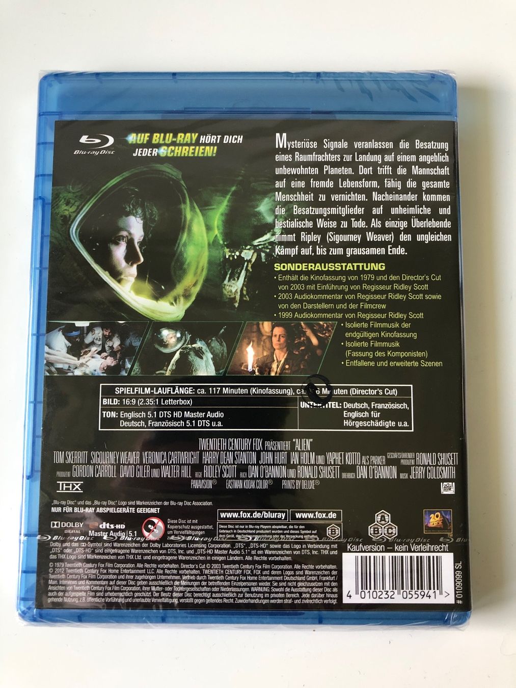 Alle DVDs: Alien (1979) - Bluray OVP – Neu und originalverpackt aus Bern von  1