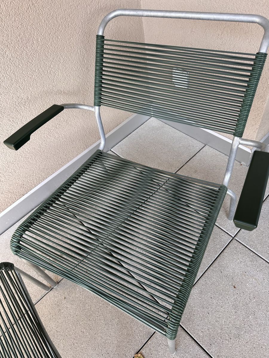 Schaffner Sessel: Schaffner SÄNTIS Lounger Spaghetti mit Hocker – Gebraucht aus Tafers von fredcardo 3