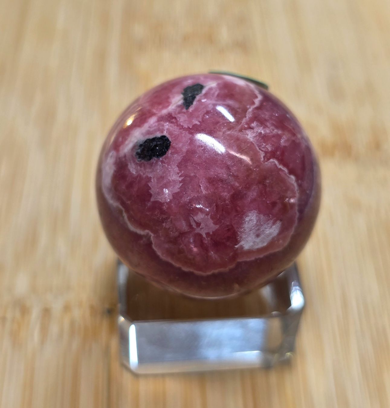 Mineralien & Heilsteine: Rhodochrosit Kugel A 29mm 44.36g – Neu und originalverpackt aus Matzingen von Shay_Crystalz 2