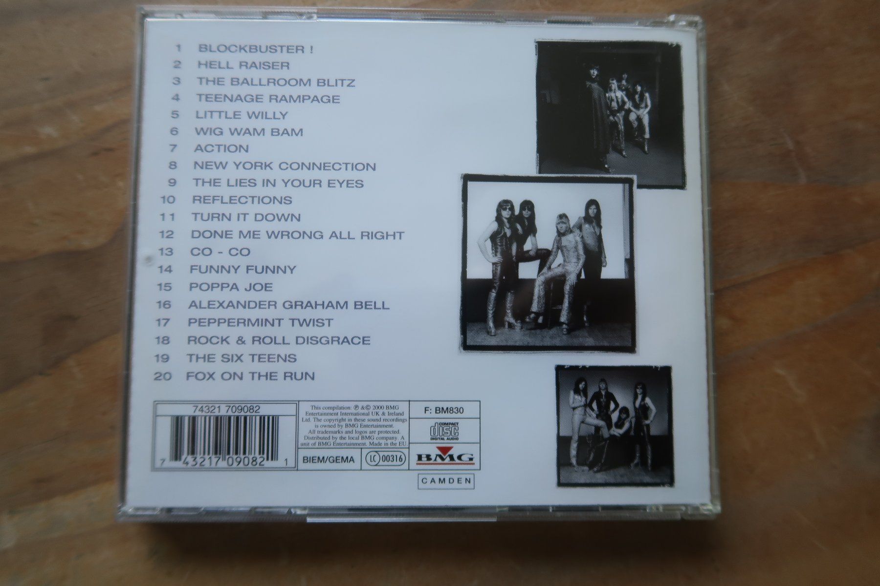 CD: THE SWEET - GREATEST HITS - CD – Usato da Basel venduto da Patiscat 1