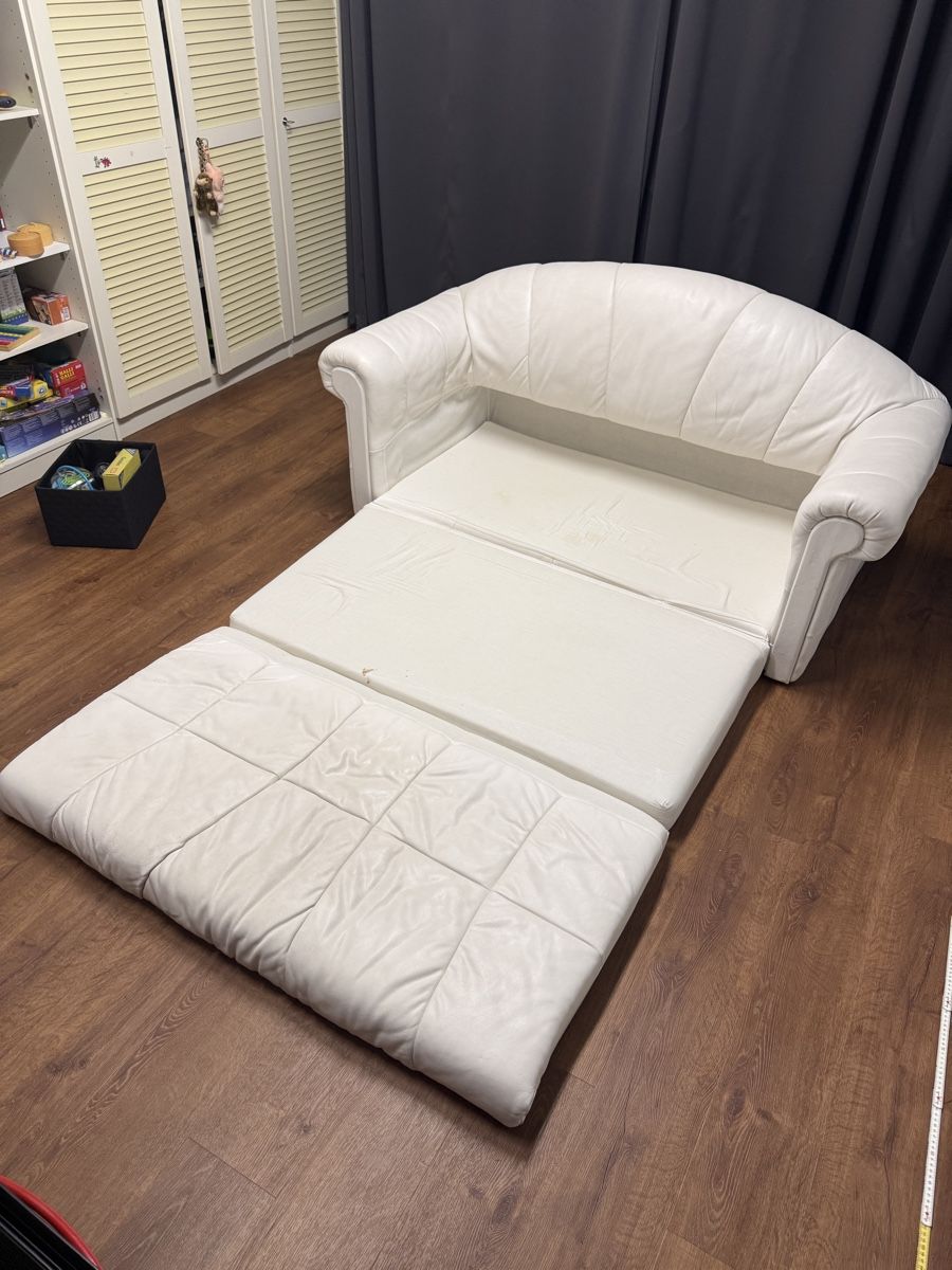Divani: LEDERSOFA / BETTSOFA / SOFA – Usato da Winterthur venduto da Pilsnernilpferd 1