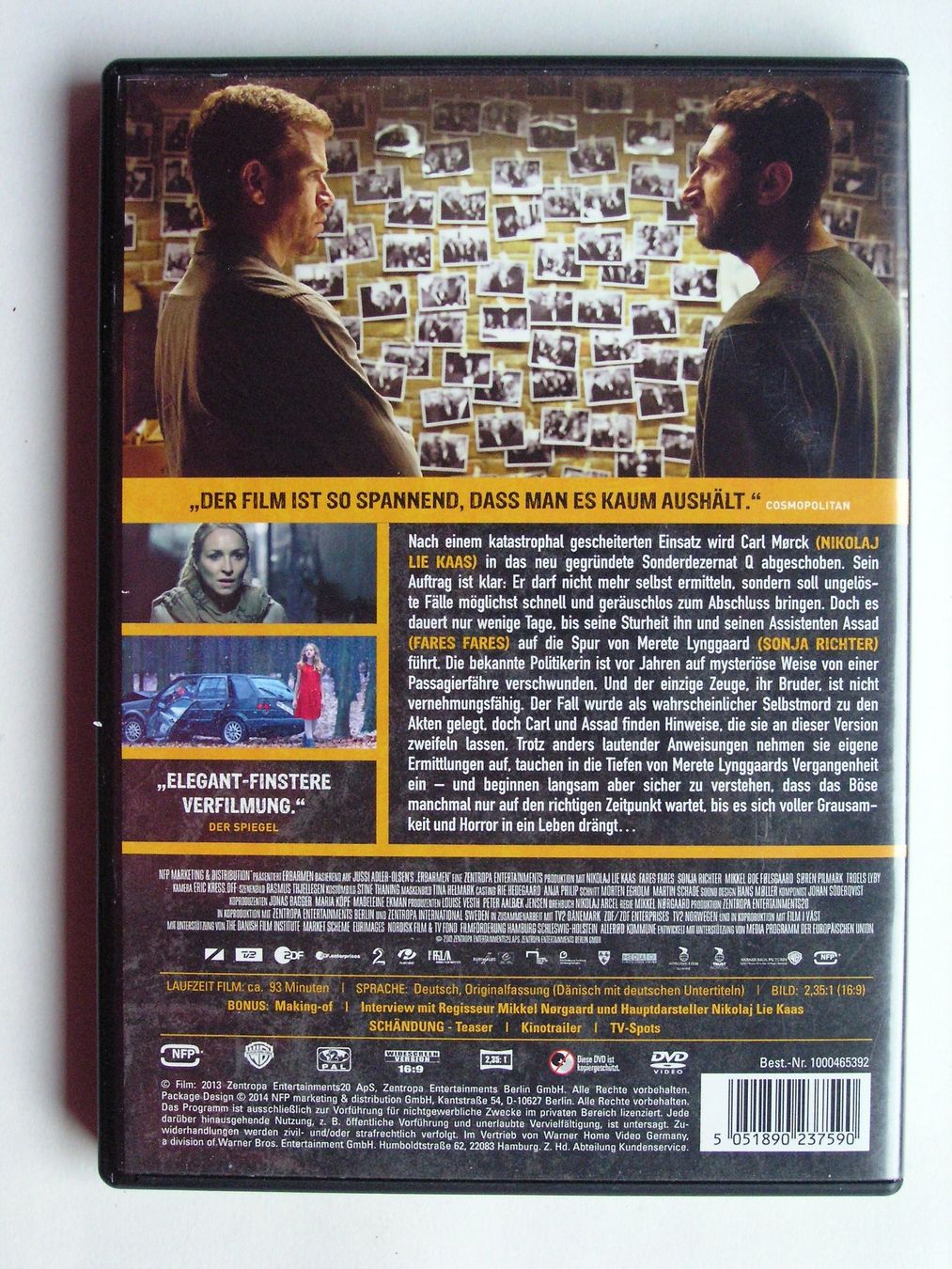 Tutti i DVDs: Erbarmen (2013) – Usato da Zuzwil SG venduto da vette13 1