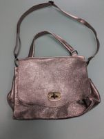 Sac à main  en cuir métallisé - État comme neuf!