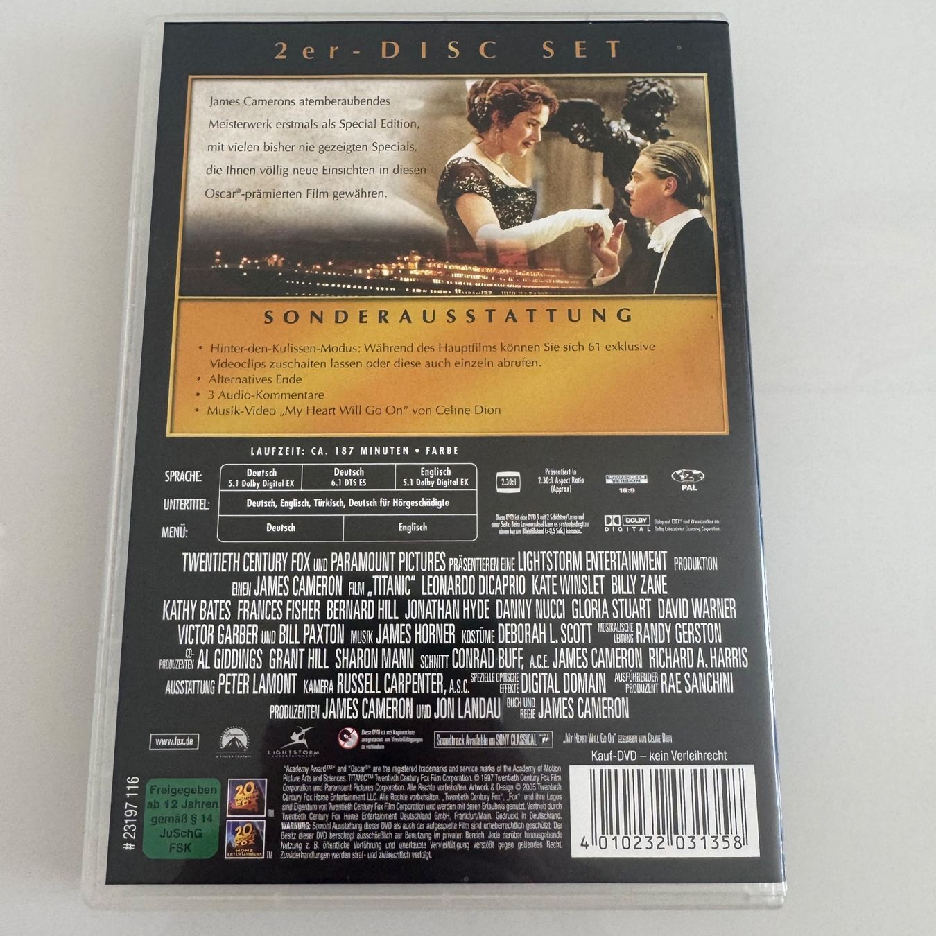 Tutti i DVDs: Titanic DVD Special Edition – Usato da Sursee venduto da giu_205 1