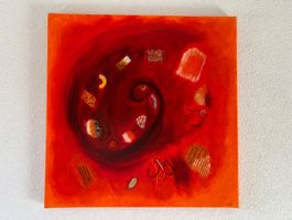Acryl Bild, vom Grosi (1940)