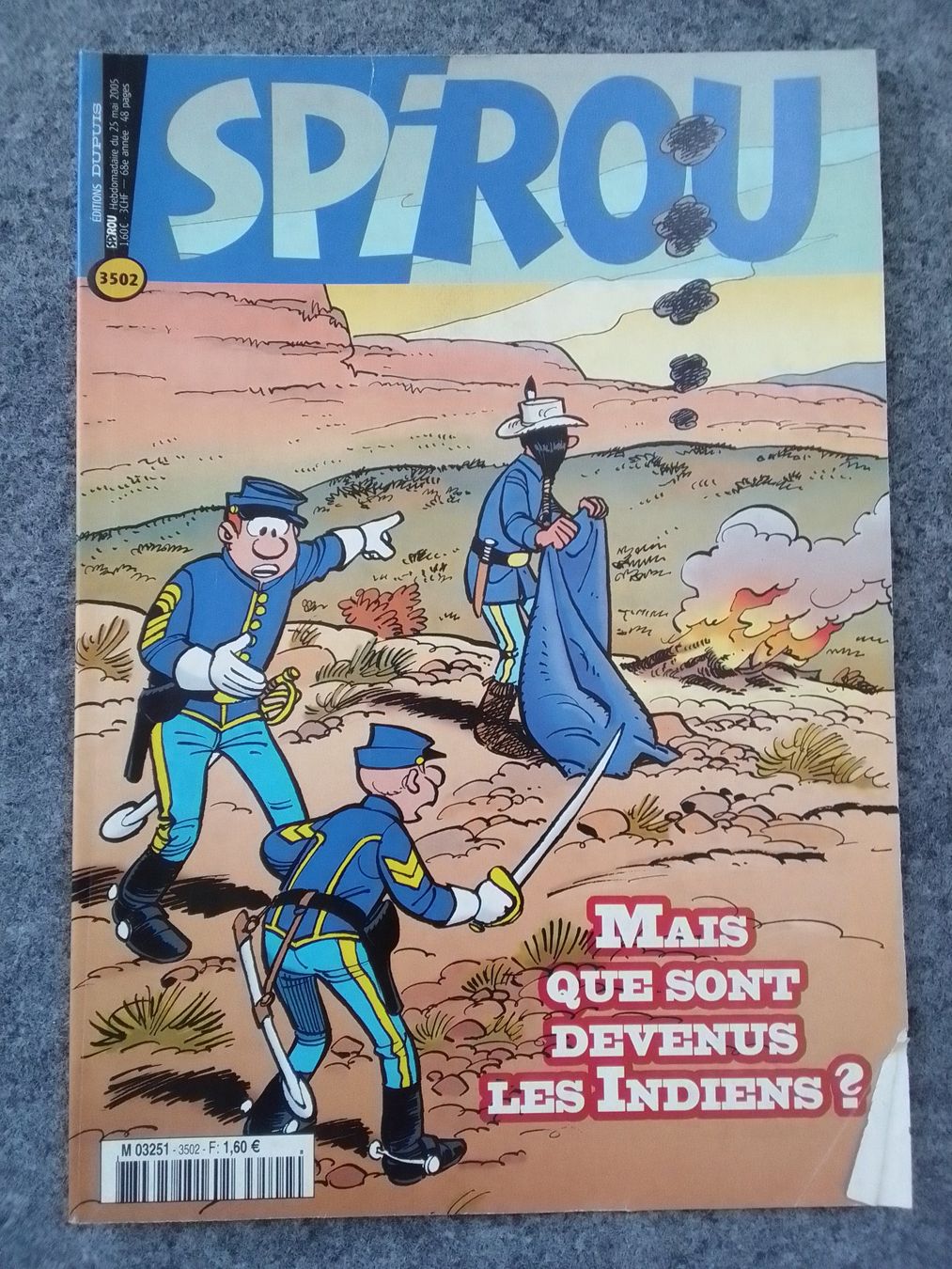 Comics: Spirou 3502 Mais que sont devenus les Indiens – Gebraucht aus Préverenges von gga_f9hf
