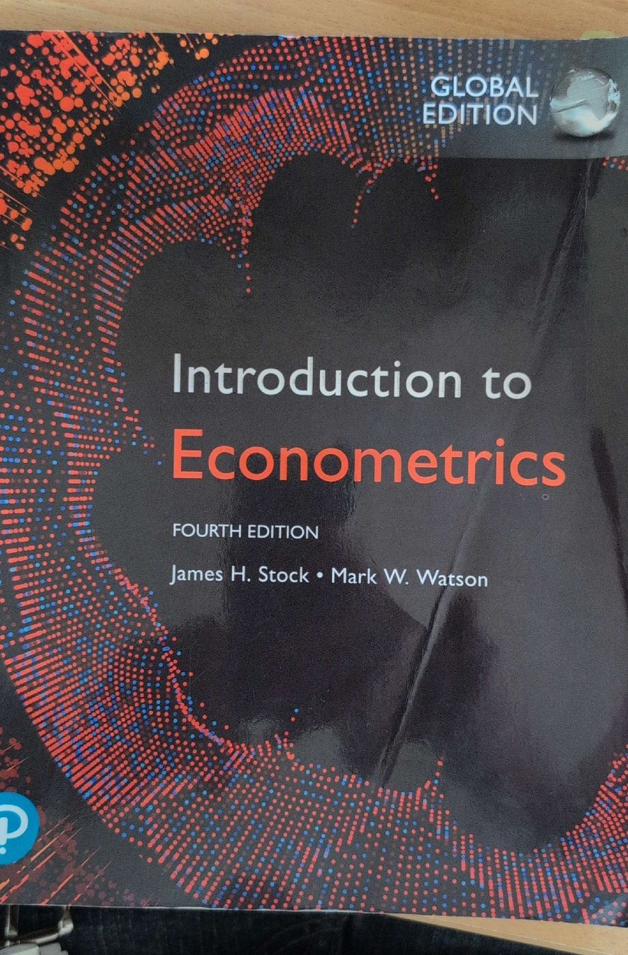 Libri: Introduction to Econometrics, 4e - Stock et Watson – Nuovo (secondo la descrizione) da Montreux venduto da kambio