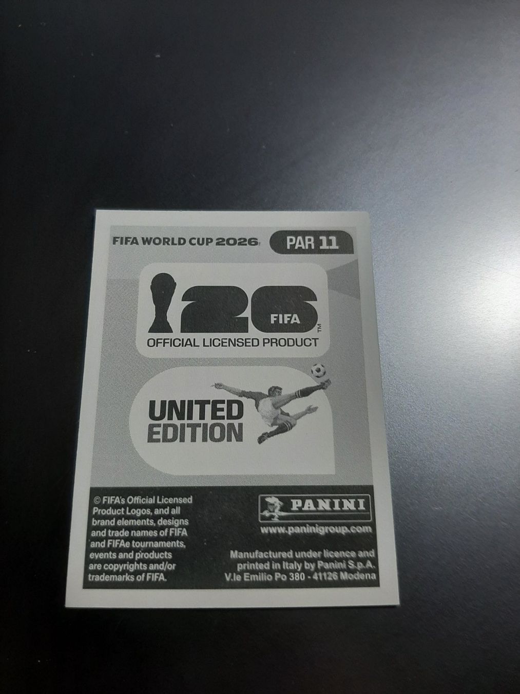 Panini Carte collezionabili: PANINI FIFA WM 2026 PAR 11 – Nuovo (secondo la descrizione) da Avully venduto da RIVALIS 1