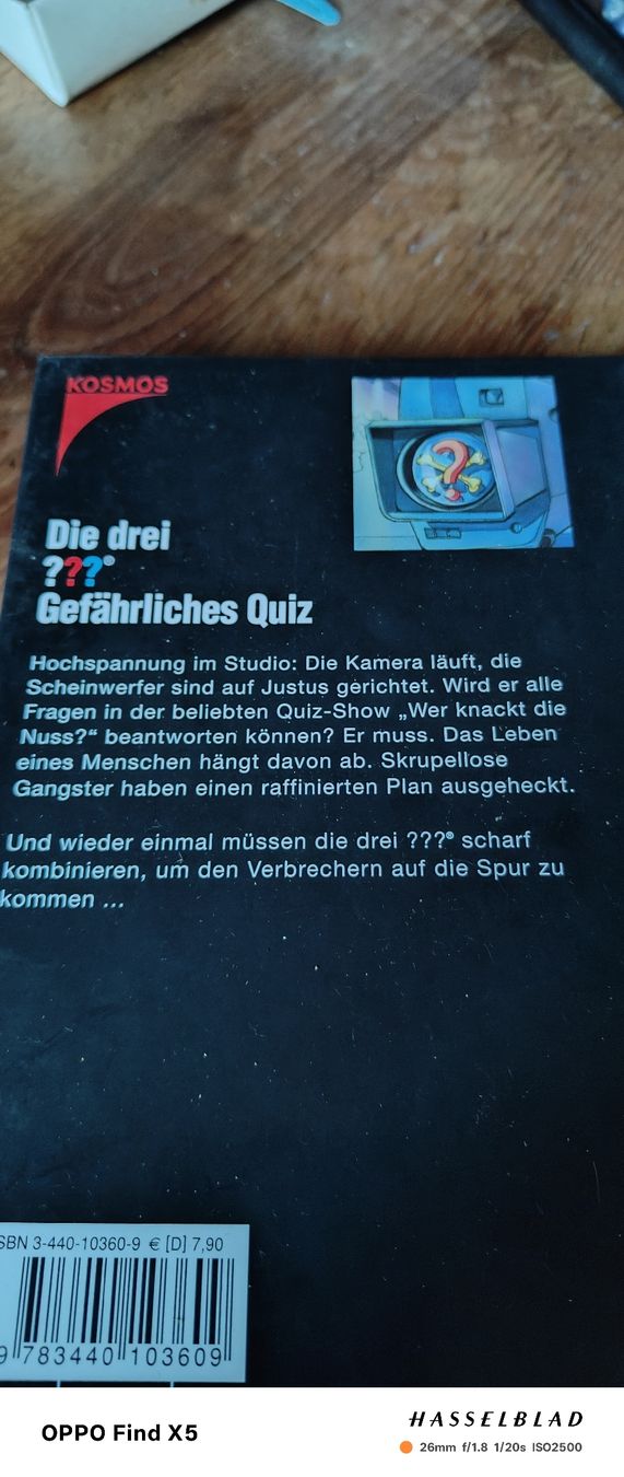 Libri: Die drei??? gefährliches Quiz – Nuovo (secondo la descrizione) da Volken venduto da katz5 2
