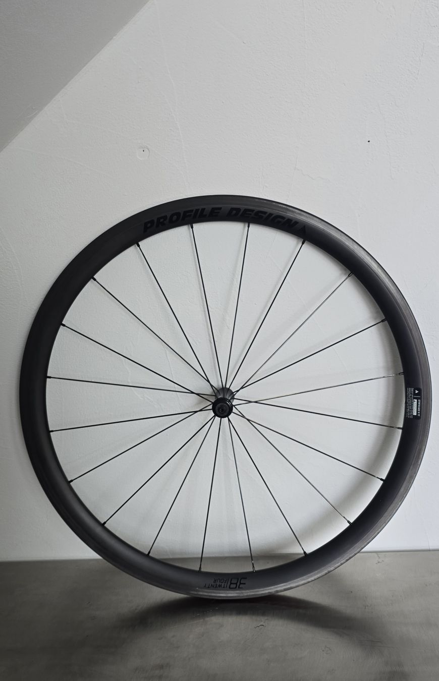 Pezzi di ricambio: Profile Design Twenty Four Carbon Clincher 78/38 – Usato da Brislach venduto da p.stelvio 1