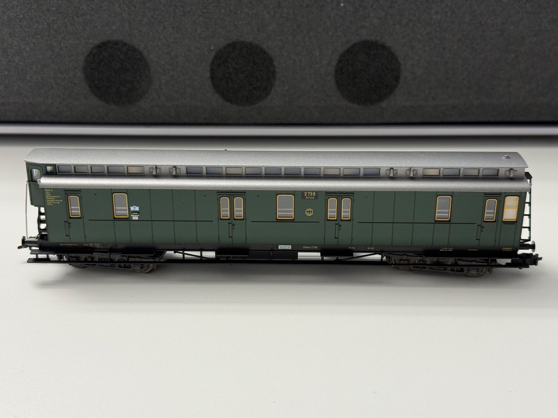 Fleischmann Modelleisenbahnen: FLM 5088 DRG Bahnpostwagen / DC HO – Gebraucht aus Jonschwil von sutfra12 3