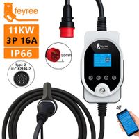 Feyree Typ 2 Portables EV Ladegerät 11 kW, 16 A