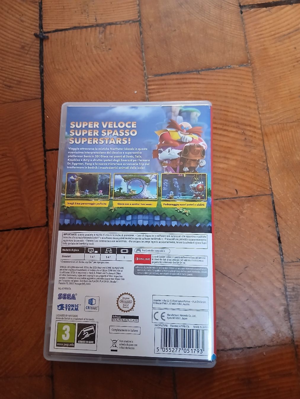 Sonic Giochi: Sonic superstars Nintendo switch  – Usato da Locarno venduto da sch_r2rh 2