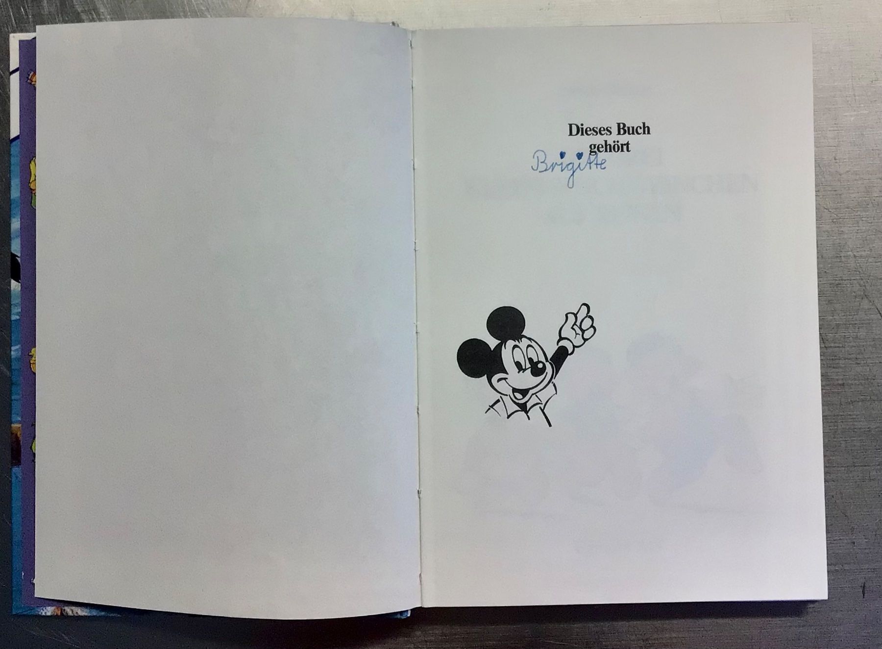 Libri: Micky's Junior Buchclub, Walt Disney – Usato da Bubendorf venduto da Alpenheidi 1