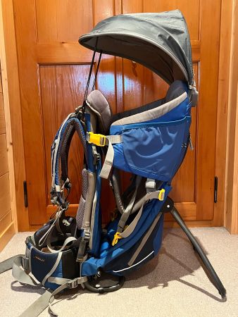 Kindertrage Deuter Kid Comfort 2 blau, zustand wie neu