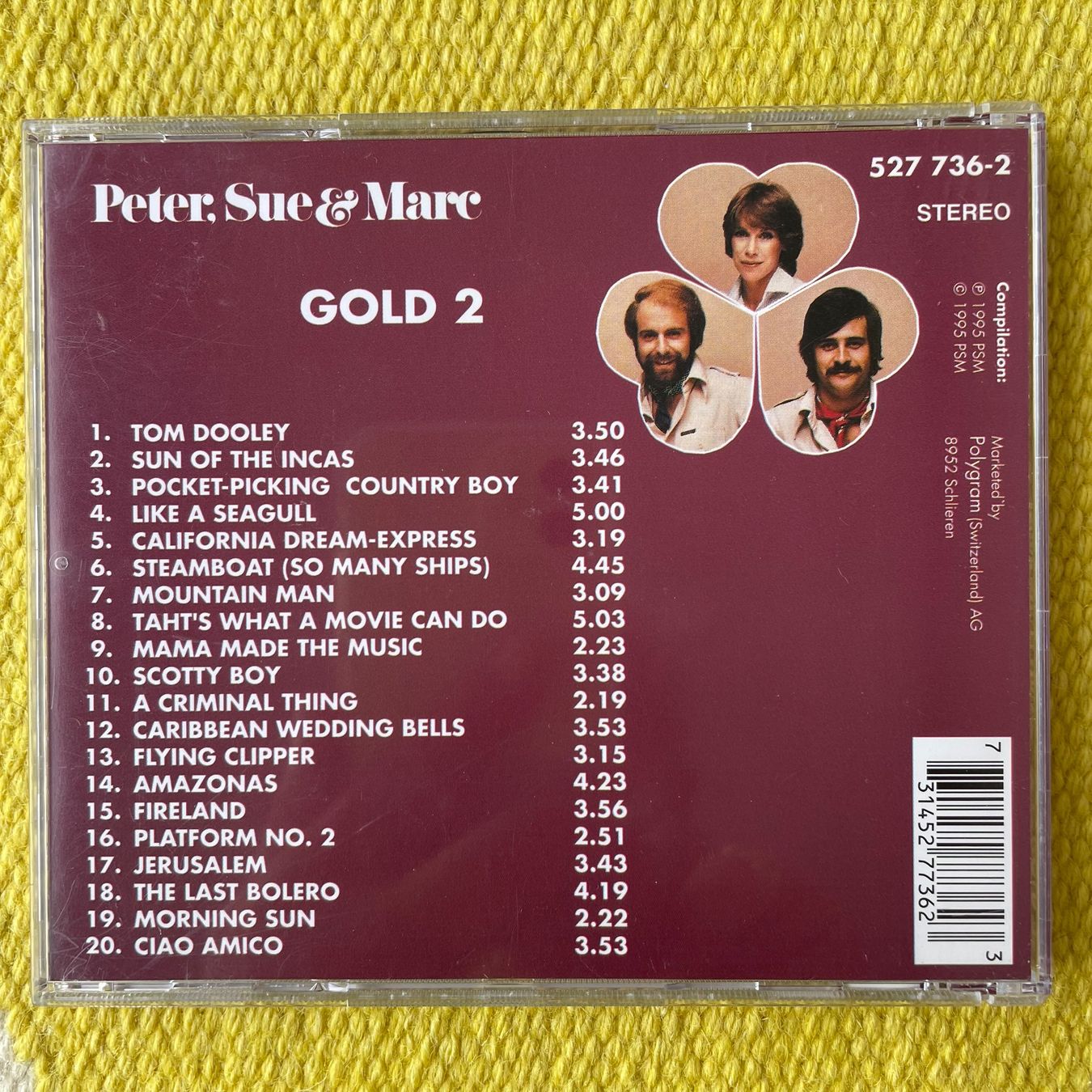 CD: PETER, SUE&MARC PETER REBER-GOLD2 – Usato da Rorschacherberg venduto da CD-Roli 1
