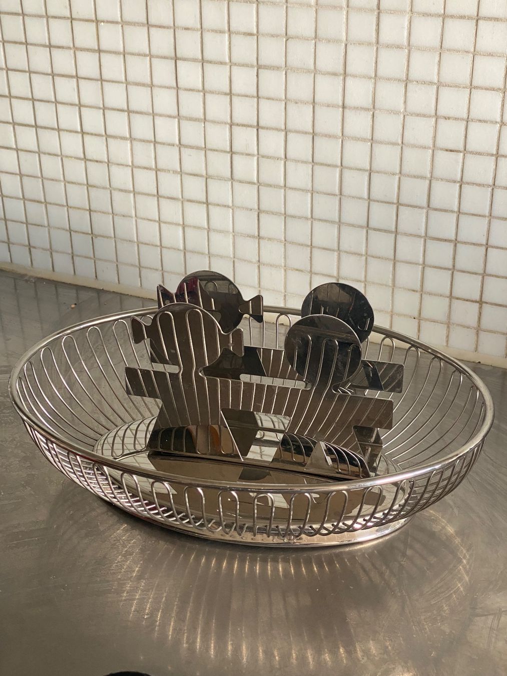 Alessi Elettrodomestici da cucina: Set Alessi Brotkorb und Serviettenhalter – Usato da Solothurn venduto da BORGHAGEN 5