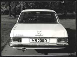Fotografie Auto Mercedes Benz 200 D, Hec
