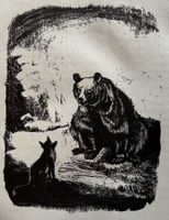 Walther Klemm (1883-1957), Orig. Holzschnitt, Reineke Fuchs