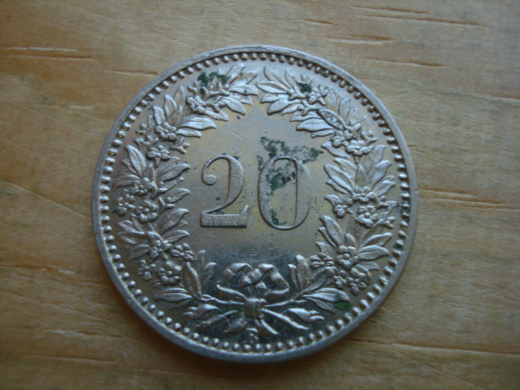 Tutti le monete: (S1) 20 Rappen 1920 – Usato da Erlach venduto da Net-Coins 1