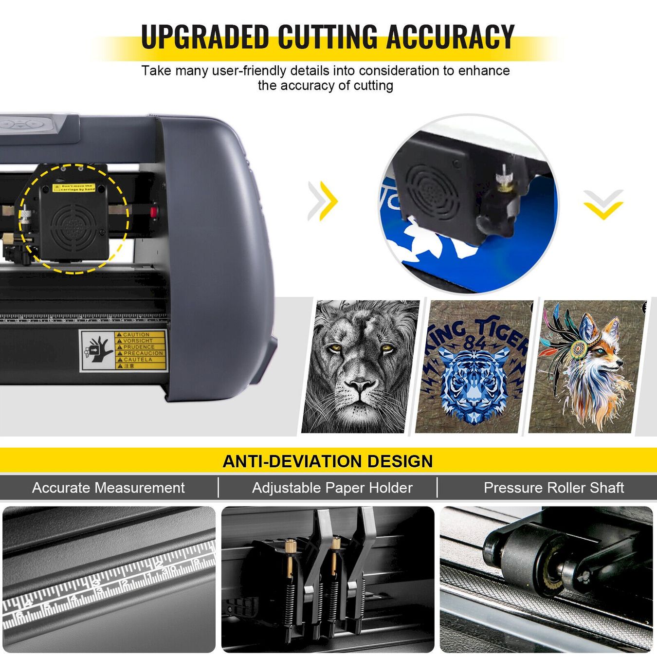 Tutte le macchine: VEVOR Vinyl Schneideplotter 375 mm – Nuovo e nell'imballaggio originale da Bottighofen venduto da zaap 4