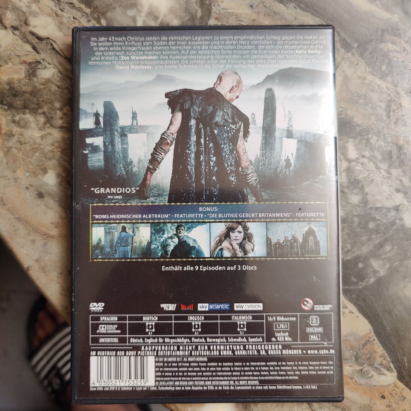 Alle DVDs: Britannia Staffel 1 DVD deutsch – Neu (gemäss Beschreibung) aus Schwerzenbach von Salamon33 1