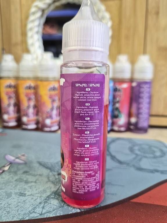 Sonstige Tabakwaren: Vape city pêche, mangue, fruit du dragon – Gebraucht aus Villeneuve VD von Max1844 1