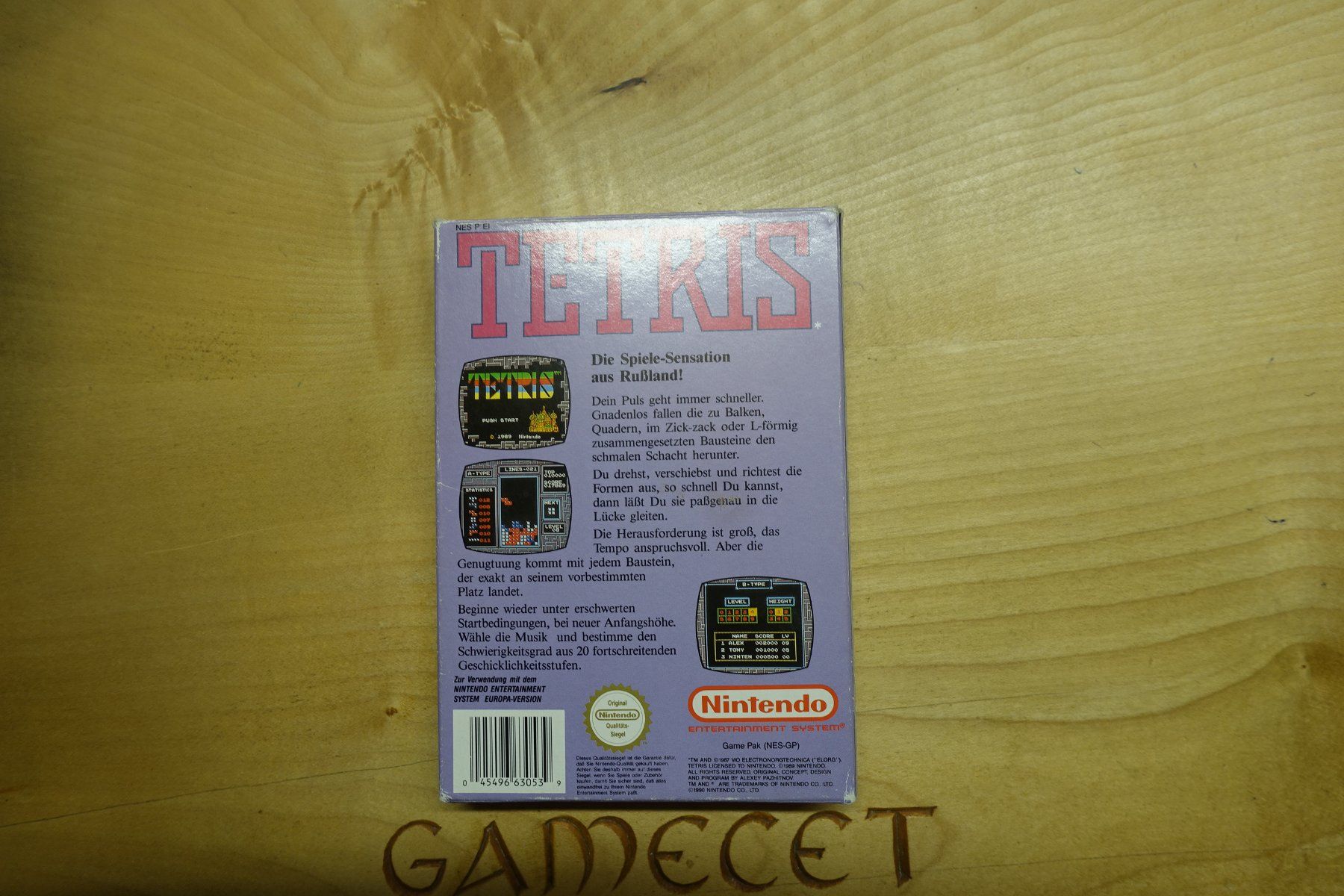 Nintendo Spiele: Tetris – Gebraucht aus Steinach von Gamecet 5