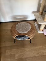 Rattan Hocker/Aufbewahrung/Bodenhocker 
