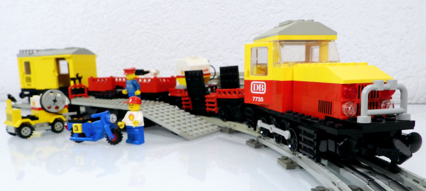 Lego Kit di costruzioni: LEGO 12V EISENBAHN 7735 GÜTERZUG SET – Usato da Turbenthal venduto da Ddanuh 1