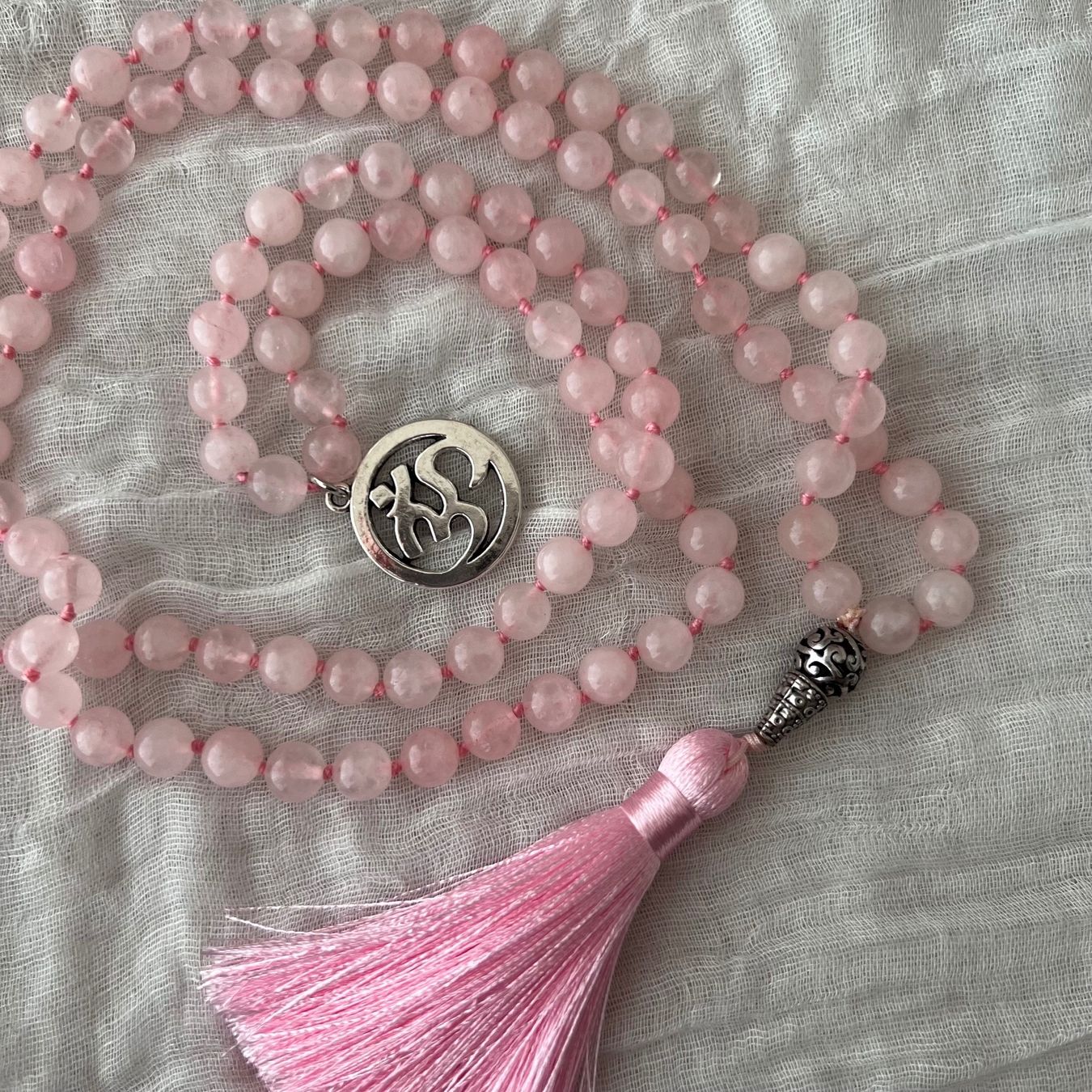 Colliers: Mala quartz rose – Neuf avec emballage d'origine à Pully par sunaddict 3