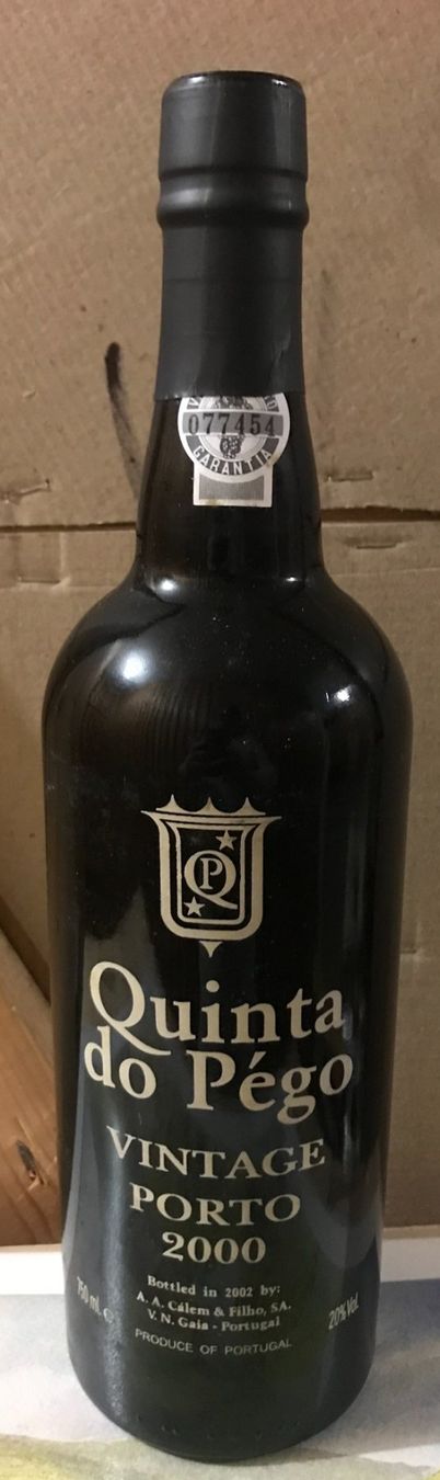 Wein: Quinta do Pego Vintage Port 2000 – Neu (gemäss Beschreibung) aus Cully von Forninho 1