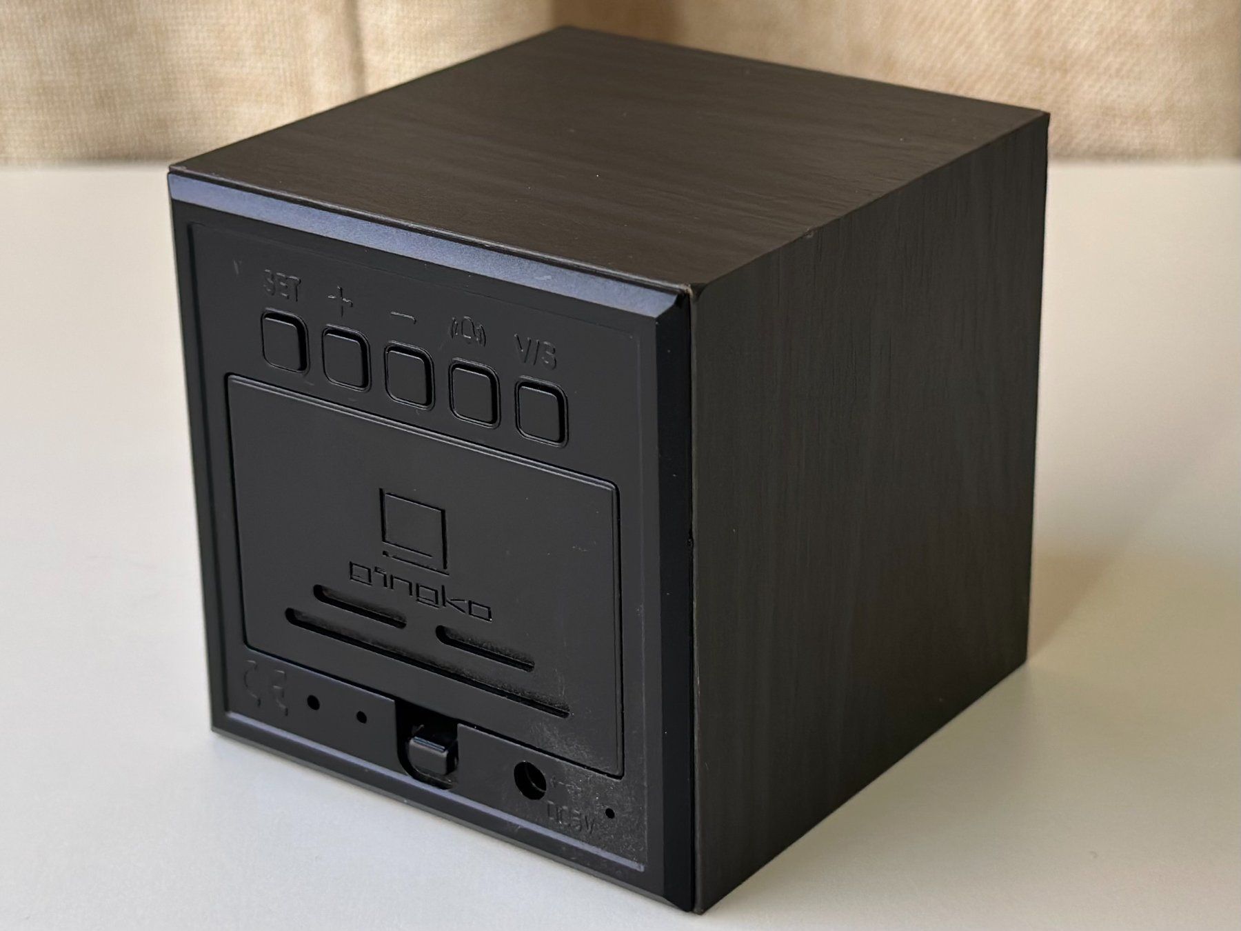 Wecker: Réveil Ginkgo Cube Click Clock noir – Gebraucht aus Genève von Reveur 4