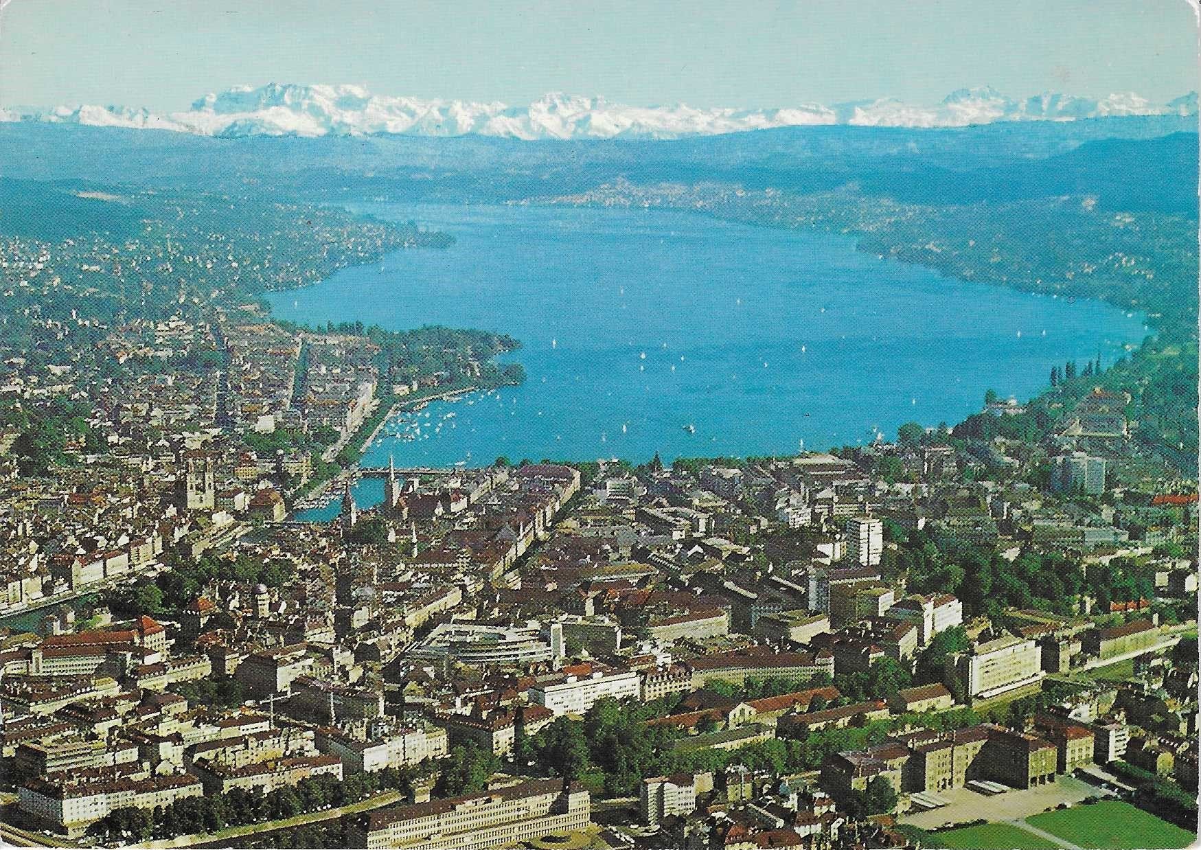 Cartoline postali: Zürich und die Alpen ZH – Nuovo (secondo la descrizione) da Rothrist venduto da Stranglehold