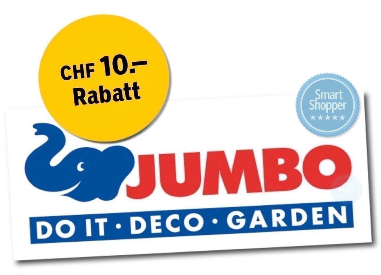 Gutscheine: CHF 10.– JUMBO Gutschein ab 50.– – Neu und originalverpackt aus Chur von smart.shopper