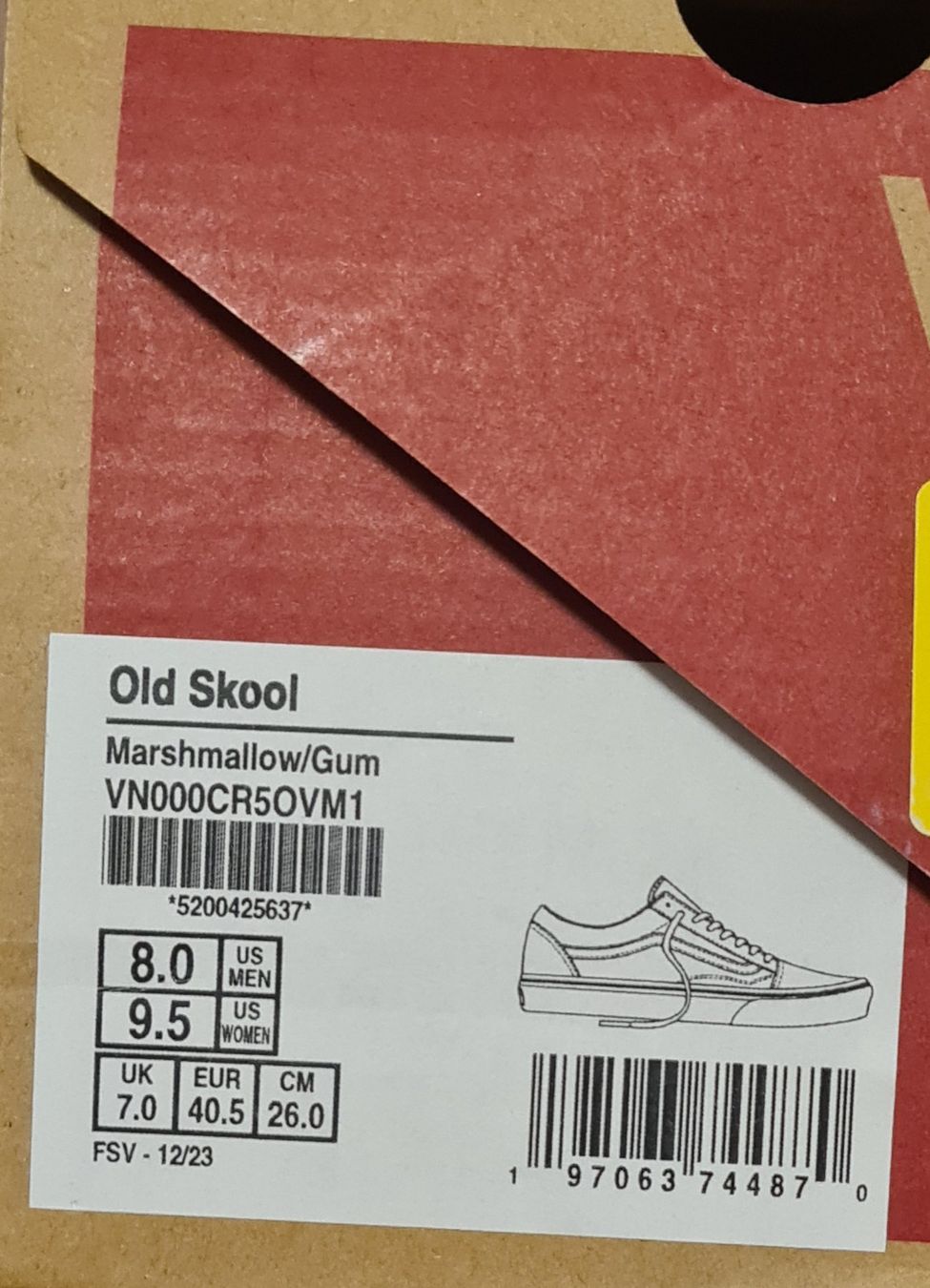 Vans Scarpe da uomo: Vans Old Skool Schuhe, Grösse 40.5 neu – Nuovo e nell'imballaggio originale da Beromünster venduto da gha_pd9j 3
