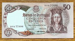 50 Escudos Portugal 1964, UNC!!!
