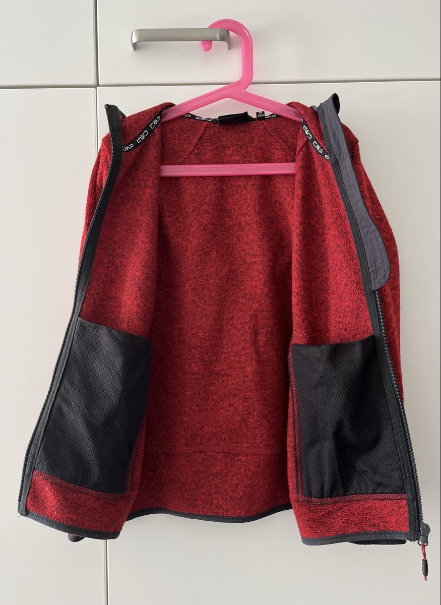CMP Giacche & Cappotti: Fleecejacke CMP Rot Grösse 140 – Usato da Basel venduto da Lila11 2