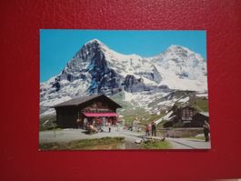 Kleine Scheidegg Bern Bazar belebt Alphornbläser